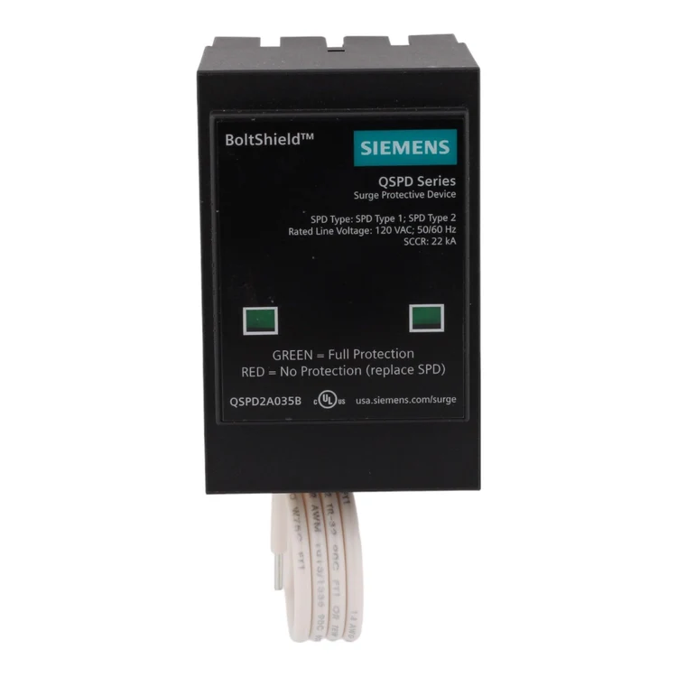 Siemens QSPD2A035B Surge Protective Device, 35kA, 120/240V, 2-Pole