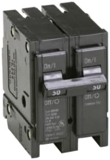 Eaton BR250 2" 50 Amp Double Pole Interchangeable Circuit Breaker