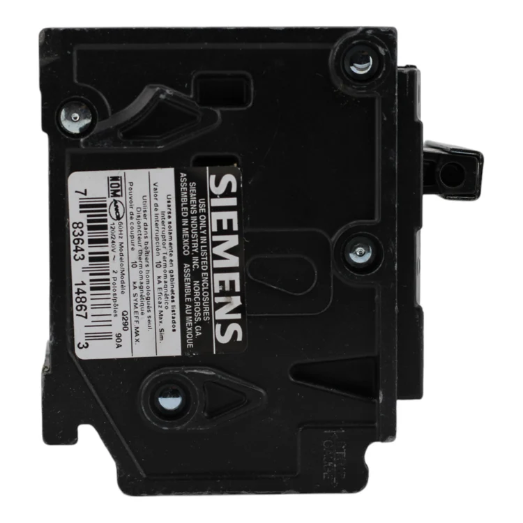 Siemens Q290 90 Amp, 120/240 Volt 2-Pole Thermal Magnetic Circuit Breaker