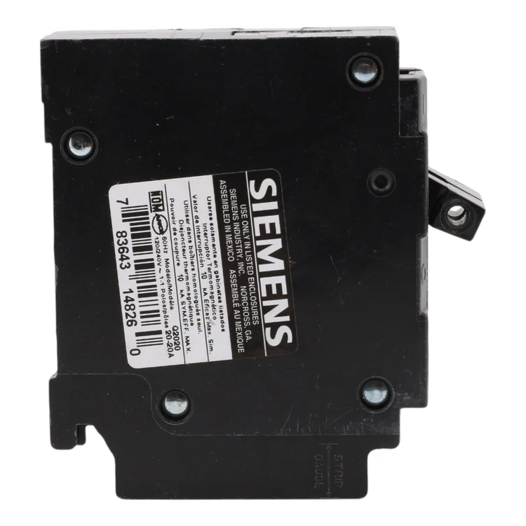 Siemens Q2020 20 Amp, 120V, Single Pole, Tandem Circuit Breaker