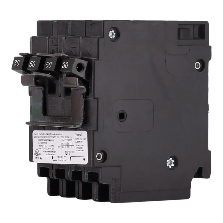 Siemens Q23050CT2 30A/50A Quadplex Circuit Breaker, 120/240V