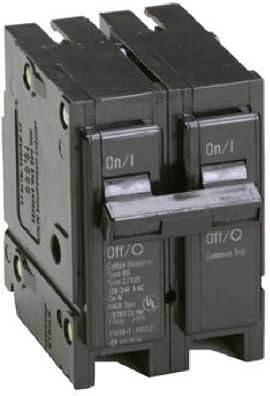 Eaton BR220 Breaker - 2 Pole 20 Amp Circuit Breaker, Type BR Breaker, 120/240V AC, - Residential Use - Reliable Circuit Protection