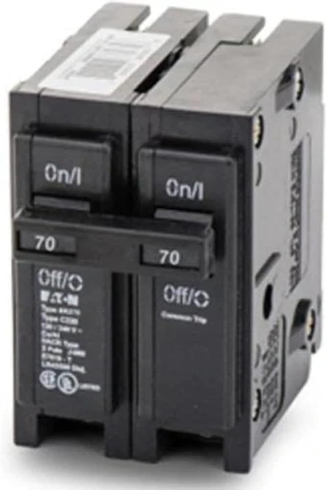 Eaton Corporation Br270 Double Pole Interchangeable Circuit Breaker
