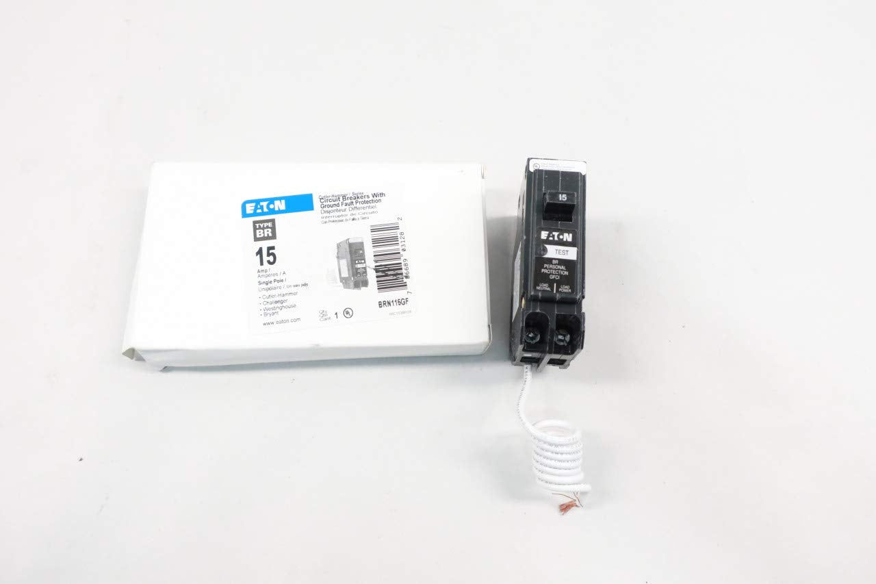 CUTLER HAMMER BRN115GF Circuit Breaker 1P 15A 120V-AC