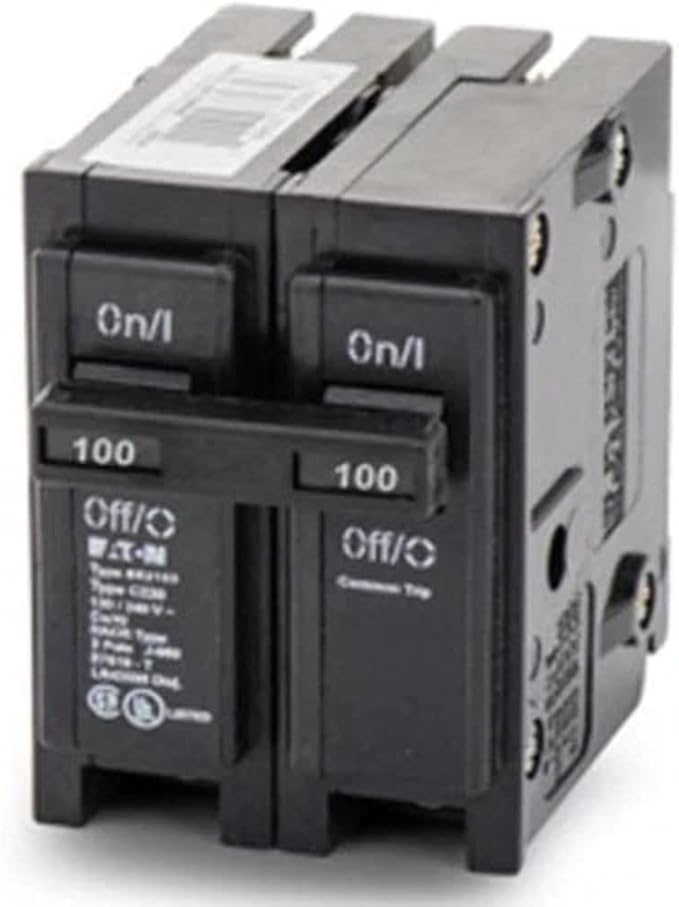 Eaton Corporation Br2100 Double Pole Interchangeable Circuit Breaker