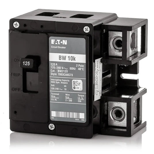 Eaton BW2125 2 Pole Circuit Breaker