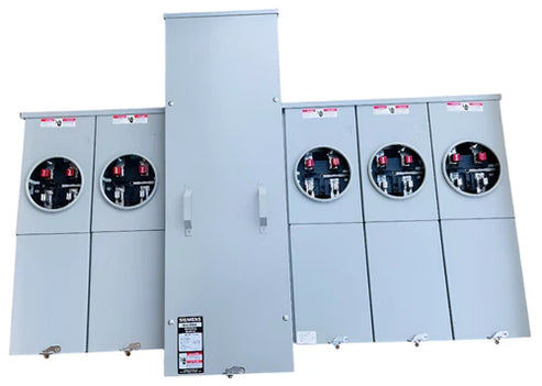 Siemens WEPK4511 400-Amp 5-Gang 1-Phase Ring Type Cover, EUSERC Certified