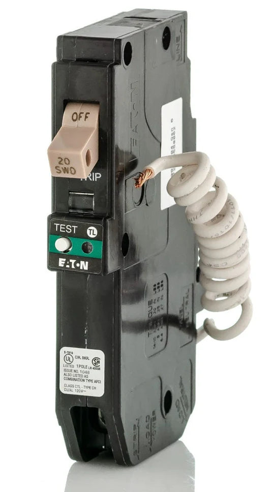 Eaton CHFN120AF 1 Pole Arc Fault Circuit Breaker