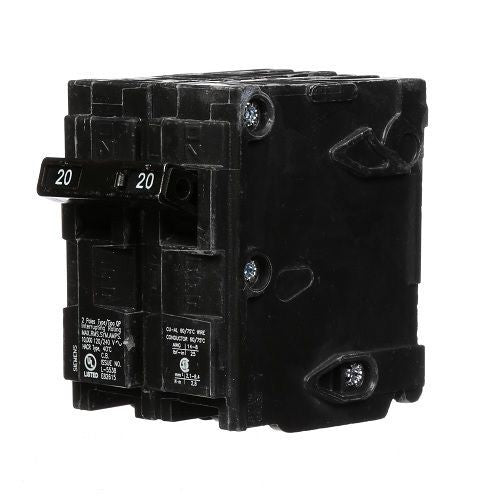 Siemens Q220 two-pole 20 amp breaker alternate product view